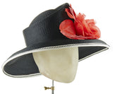 The Diana (Black) - hat designed by LD Carey Designs - Rent The Races  - 2