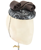 Sequin Button - fascinator designed by Lucy Gilmore Murphy - Rent The Races  - 2