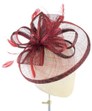 Red Leopard - fascinator designed by Dorfman Pacific - Rent The Races  - 2