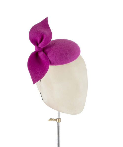 Pink Knot Smartie - fascinator designed by Edel Ramberg - Rent The Races  - 1
