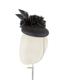 Black Widow - fascinator designed by Edel Ramberg - Rent The Races  - 3